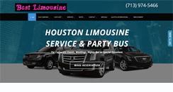 Desktop Screenshot of bestlimousines.com